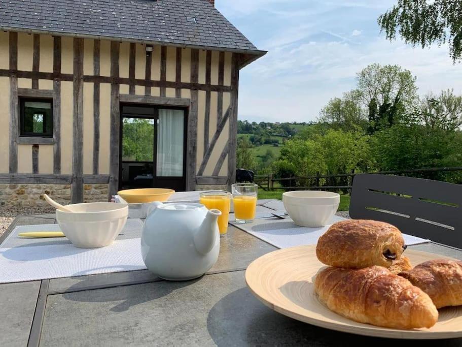 Maisonnette Au Calme, 15 Kms Honfleur/Deauville Les Authieux-sur-Calonne Esterno foto